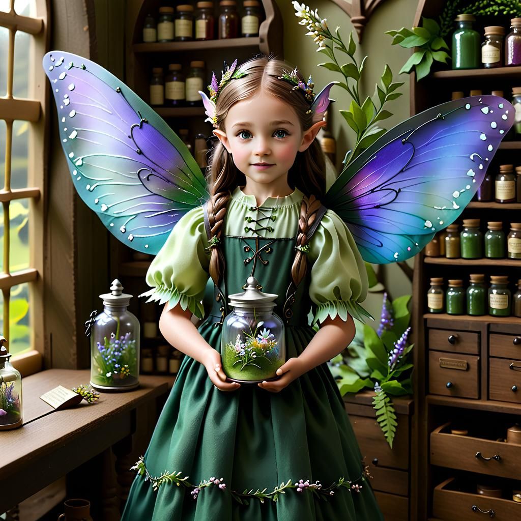 Apothecary Fairy of the Wee Folk