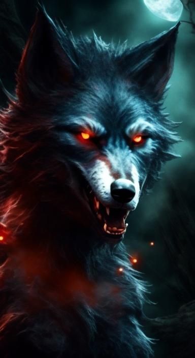 werewolf face