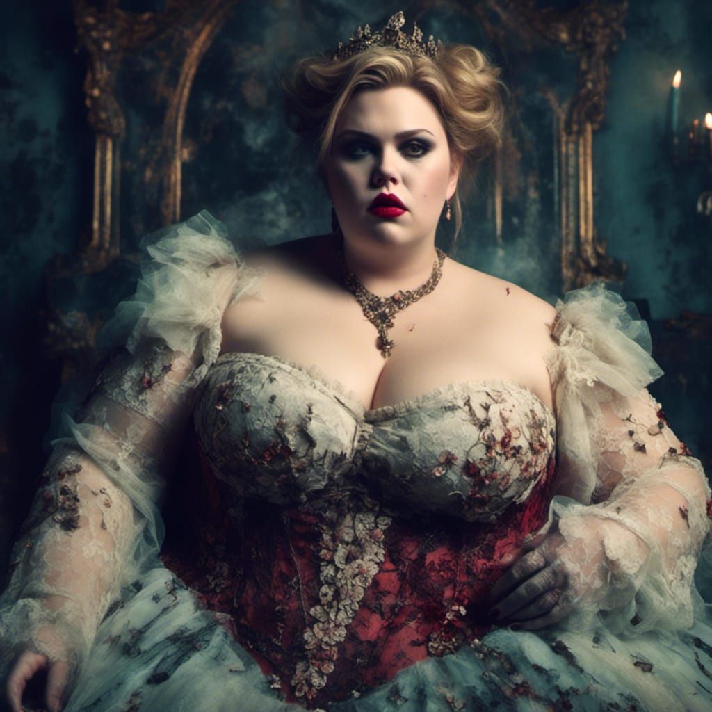 bbw gothic princess