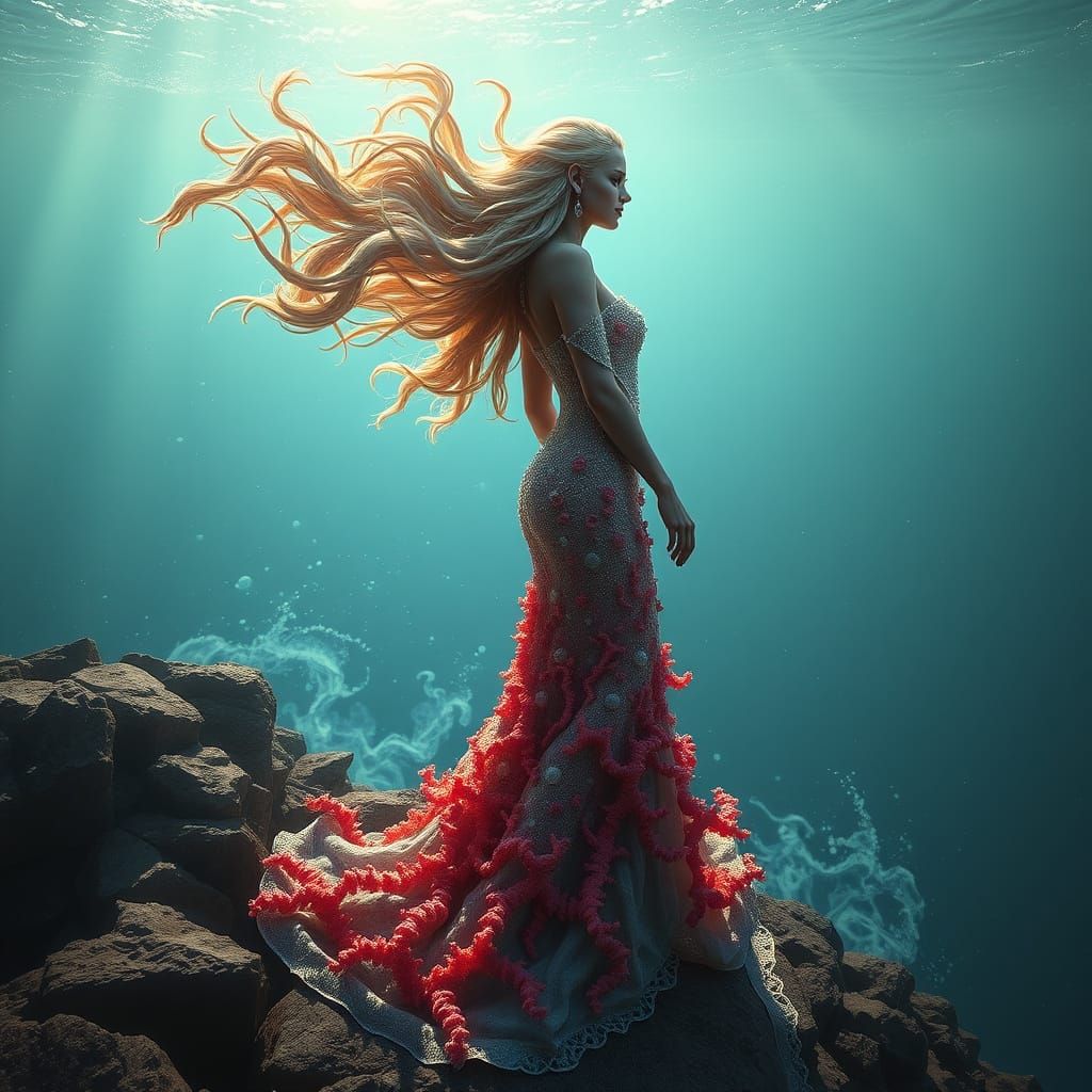 Majestic Sea Queen Overlooking the Ocean