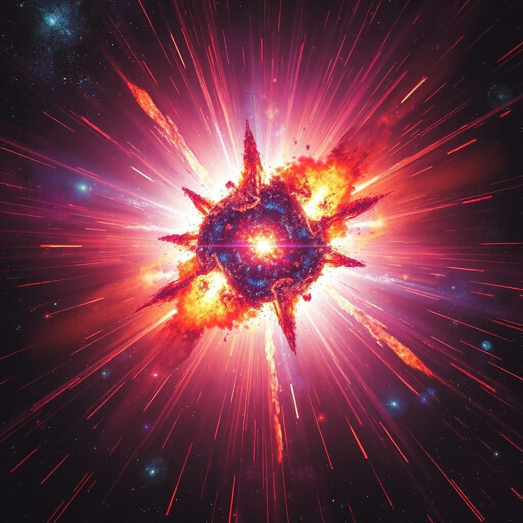 Supernova Explosion with Dystopian Cosmic Shockwave