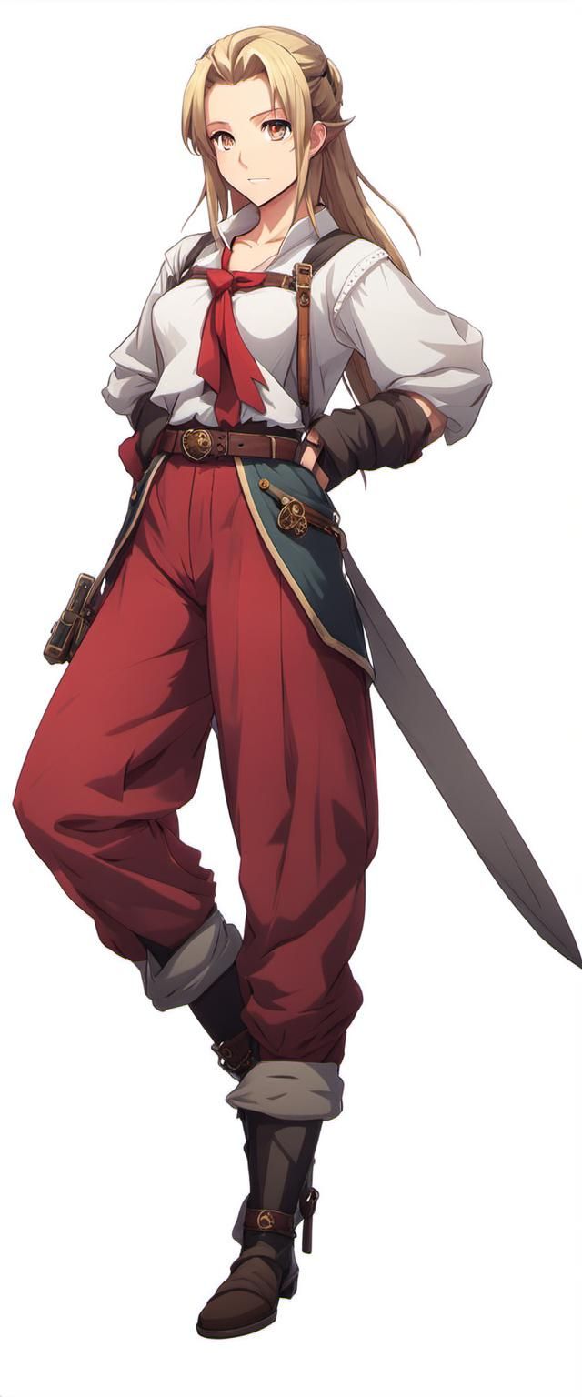 Kachua Powell in Casual Outfit: Anime Key Visual