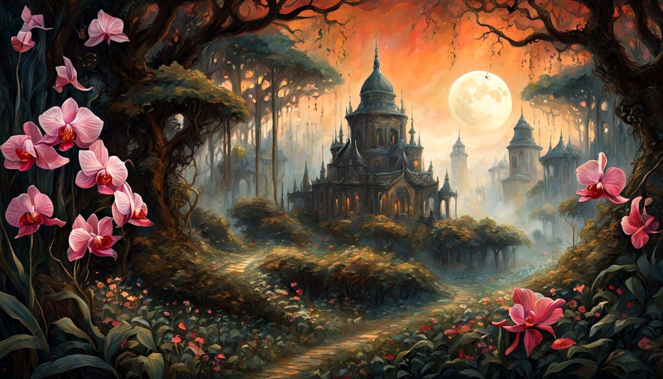 Lush Fantasy Dreamscape