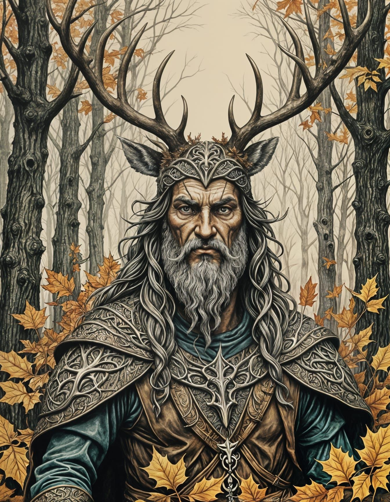 Herne the Hunter. Spirit of the forest.