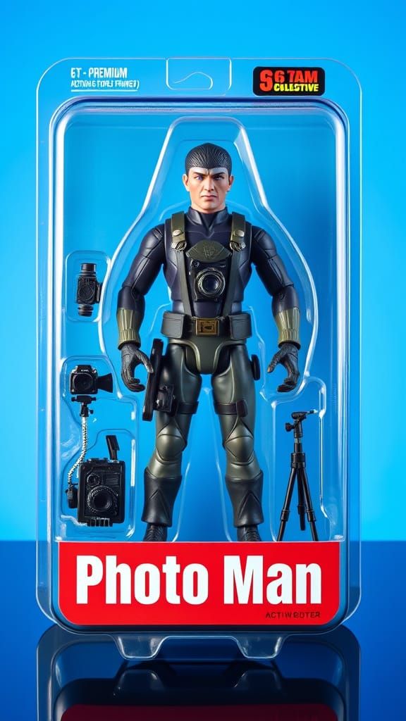 Photo Man: Toy Action Figure