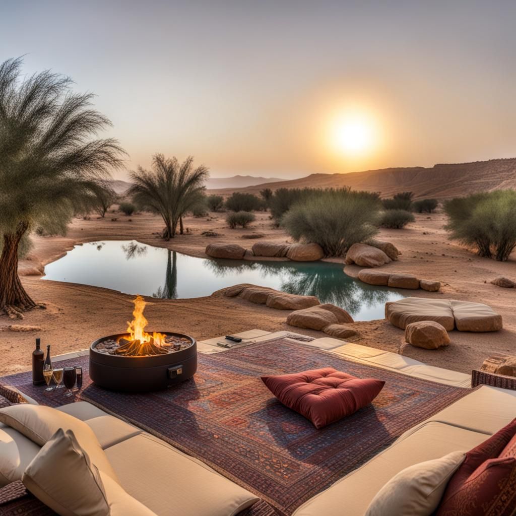 Judah Desert Oasis: Ideal Camping Spot