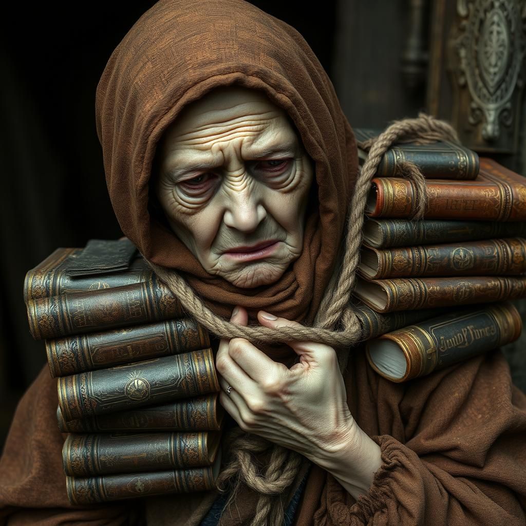 Oppressive Knowledge: A Dark Fantasy Burden