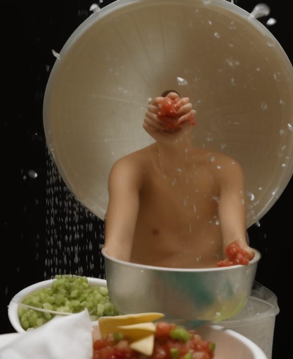 Chips and Salsa Rain Shower