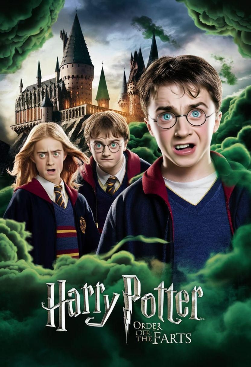 Harry Potter and The Order of the Farts: Parody Poster