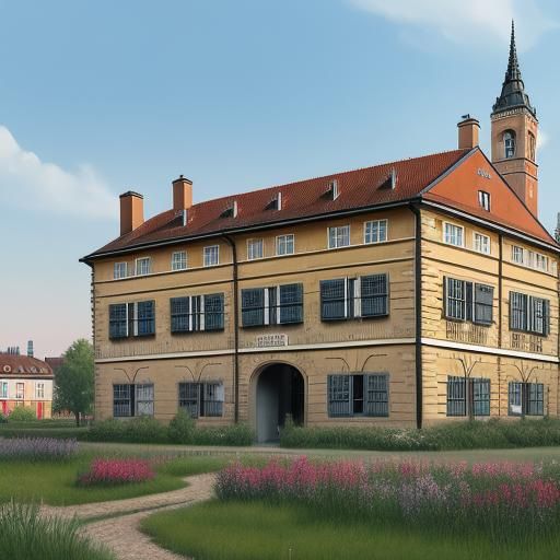 Old Caning factory from 1910 in Wien suburban area