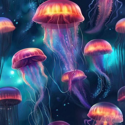 AI Generated Jellyfish Image from "Clipdrop"