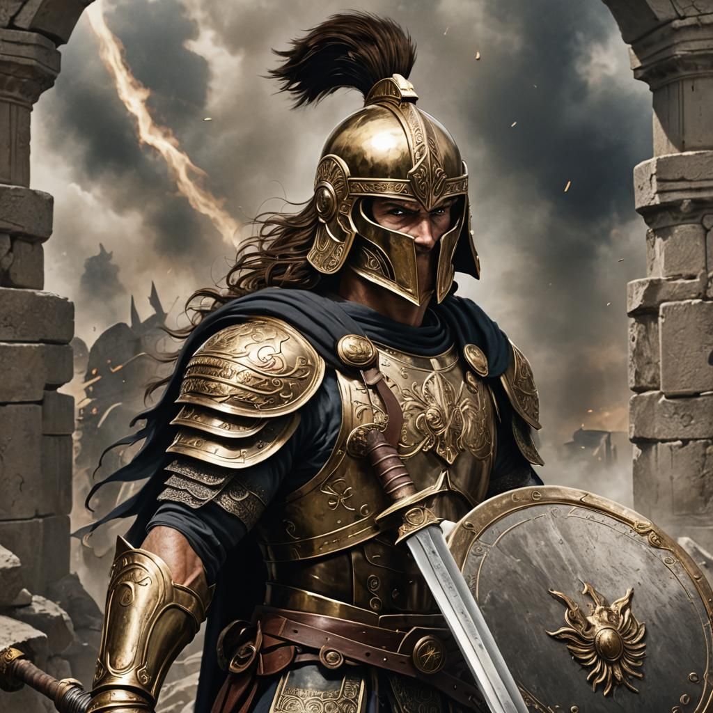 Hyperion in Ancient Greek Battle