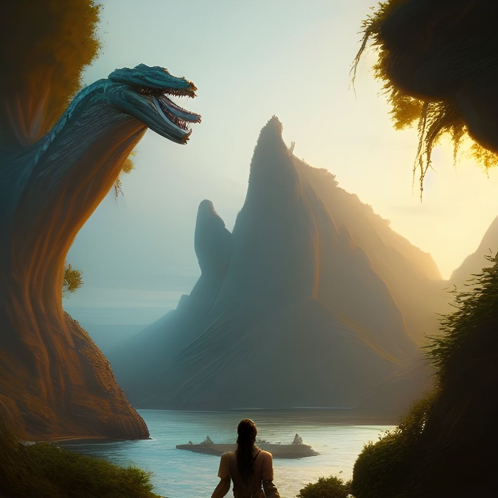 Taming of the Hydra in Hyperrealistic Style