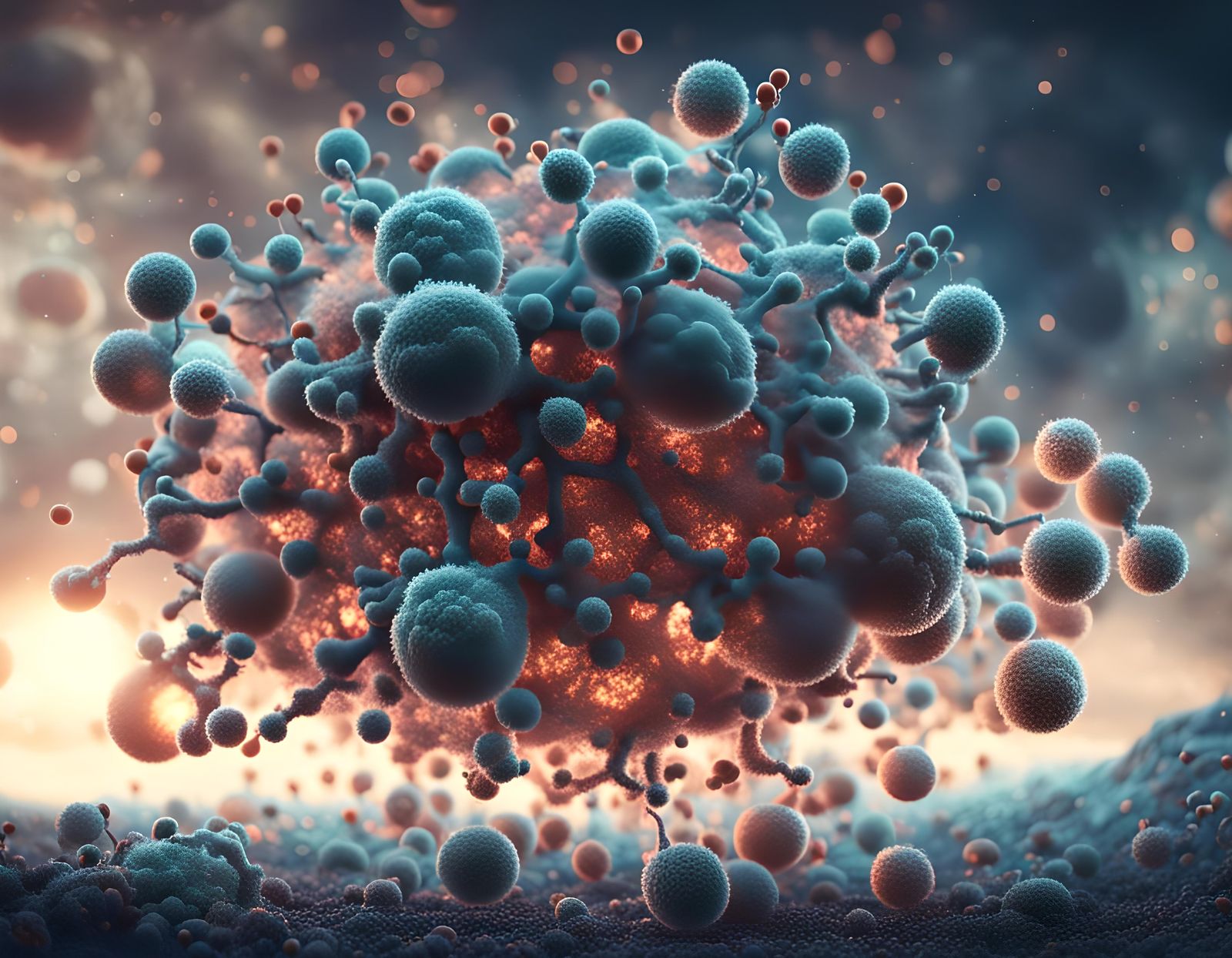 Detailed Nano-Structure of a Healthy Protein Molecule