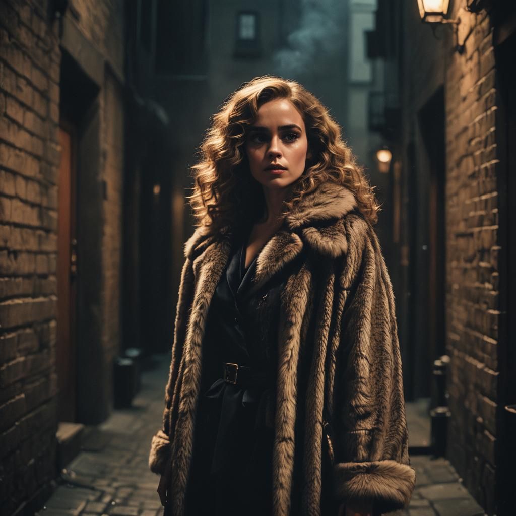 Vampire in Fur Coat: Film Noir Aesthetic