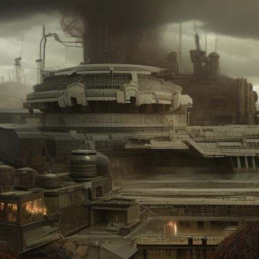 Epic Nuclear Explosion: Digital Matte Painting