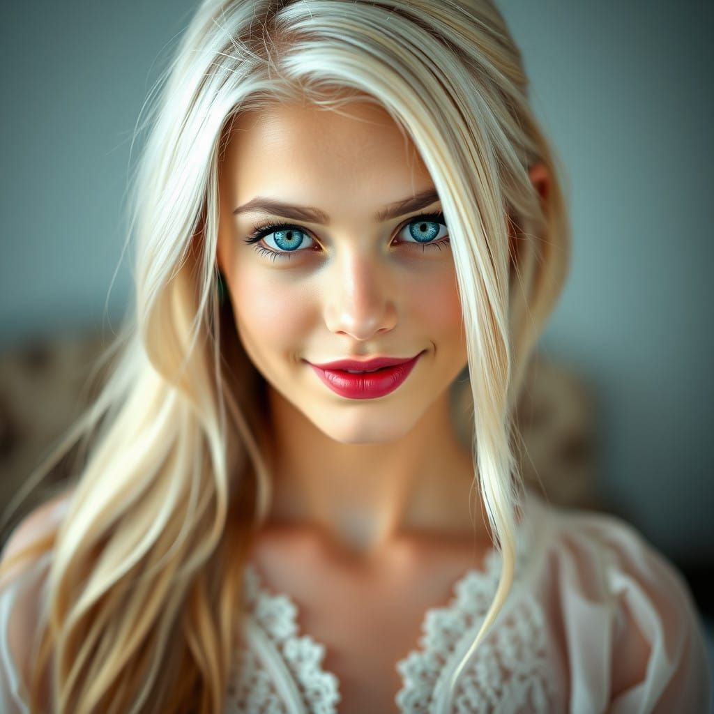 Russian Goddess in Soft Focus