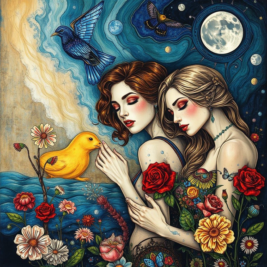 Surrealist Art Collective Revealed in Mystical Landscape