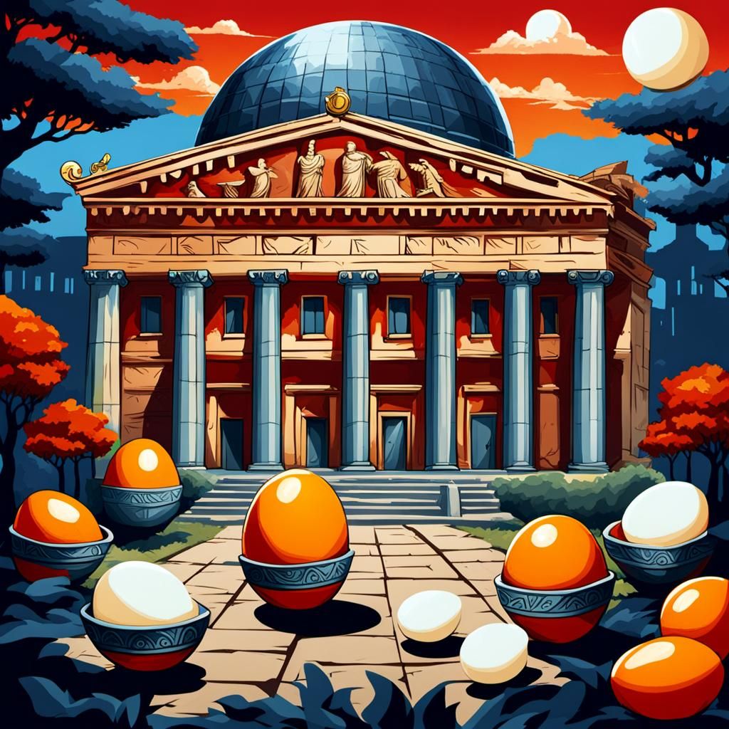 Angry Eggs in the Roman Empire