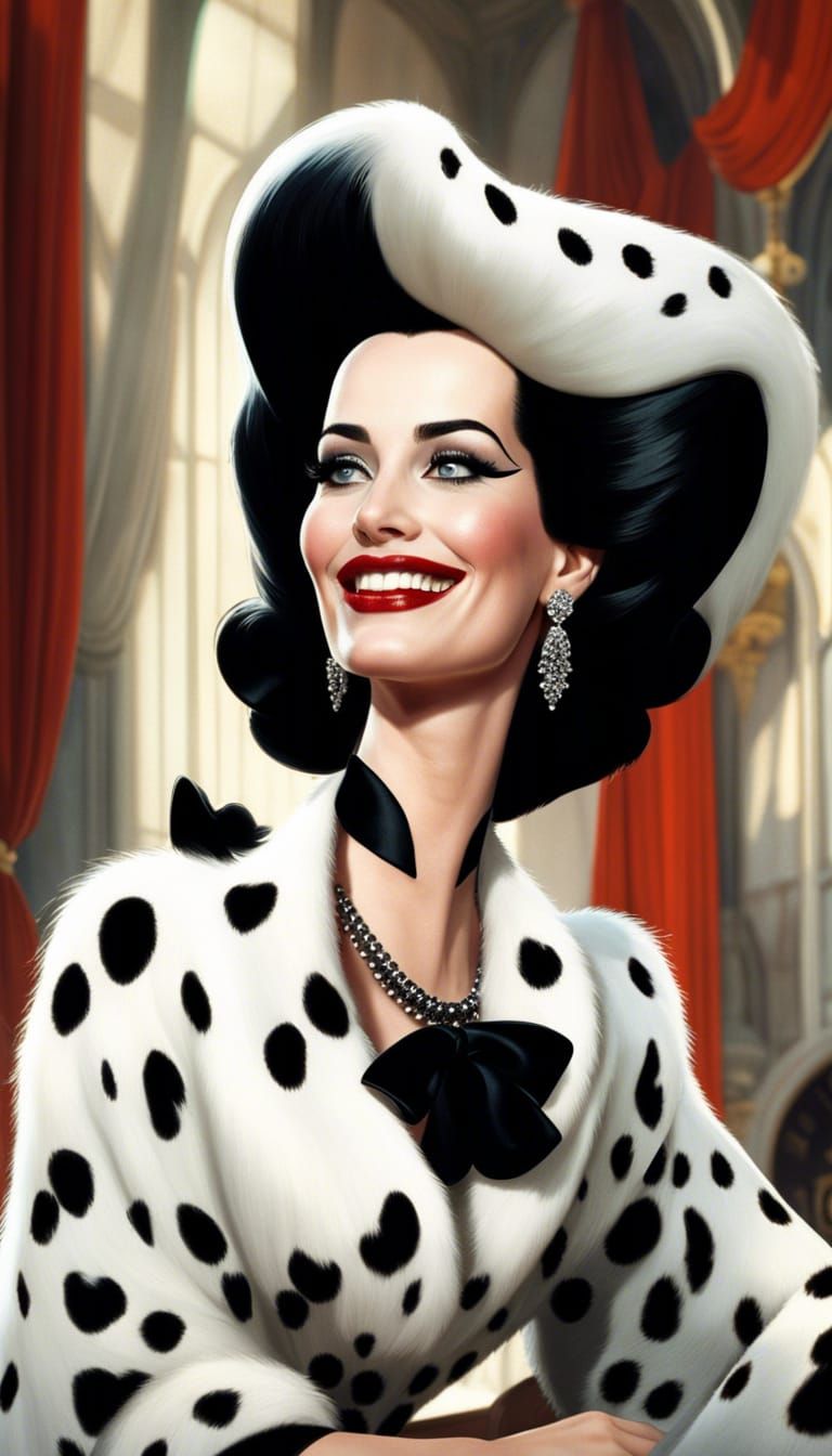 Eva Green as Cruella De Vil from Disney’s One Hundred and One Dalmatians (1961)