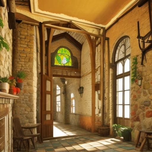 Abstract Place Generated by AI