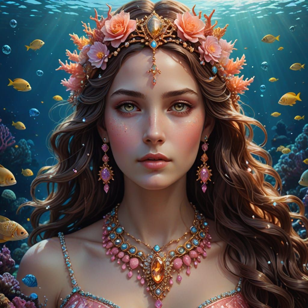 Eulimene: Nereid Goddess of the Coral Reef