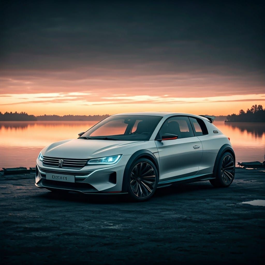 2025 Peugeot 205 GTI Concept in Futuristic Splendor