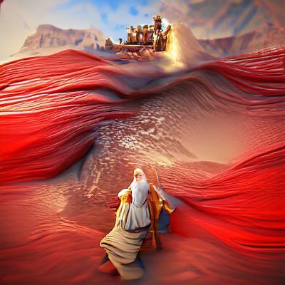 Moses Parts the Red Sea: A Biblical Miracle