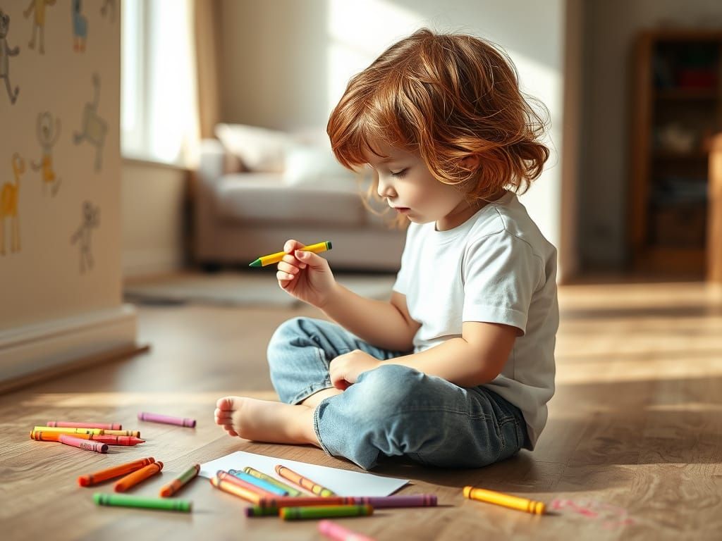 Childhood Creativity Captured in Natural Light Photography