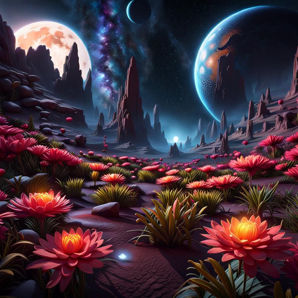 Alien planet