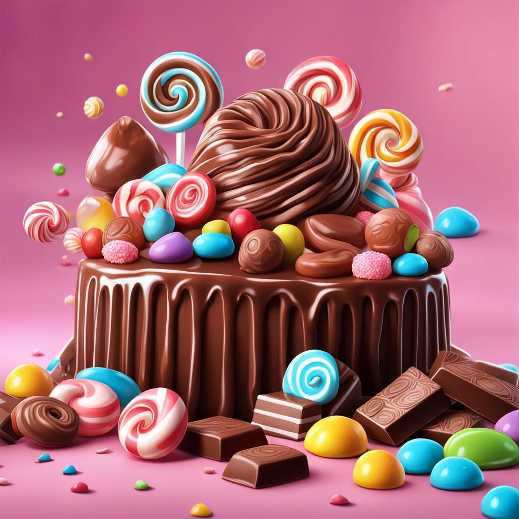 Candy Art Style Belgian Chocolate Workshop