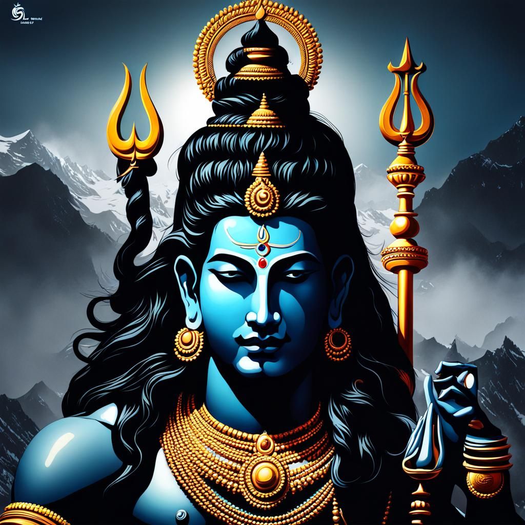 AI Image of Lord Shiva