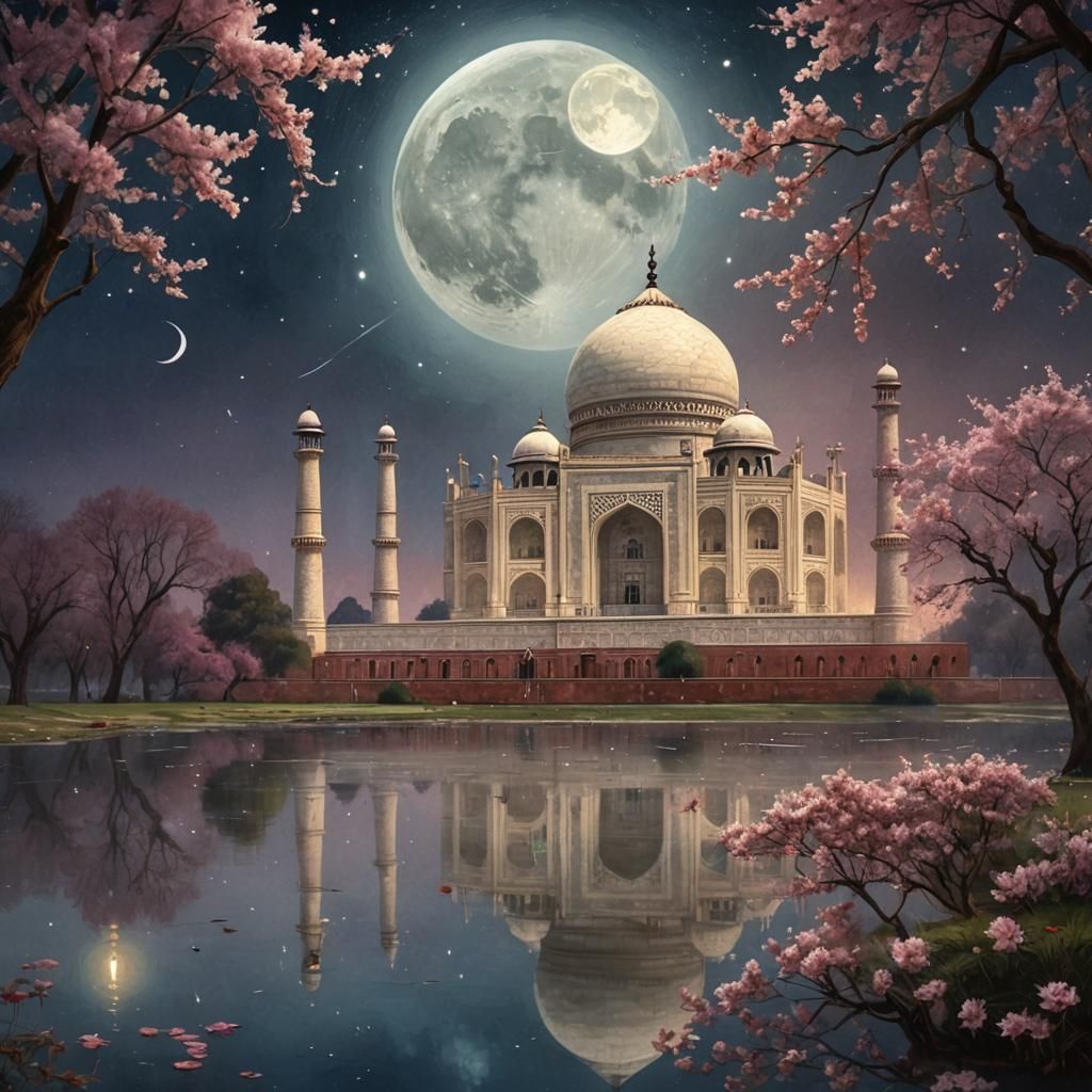 Taj Mahal reflection