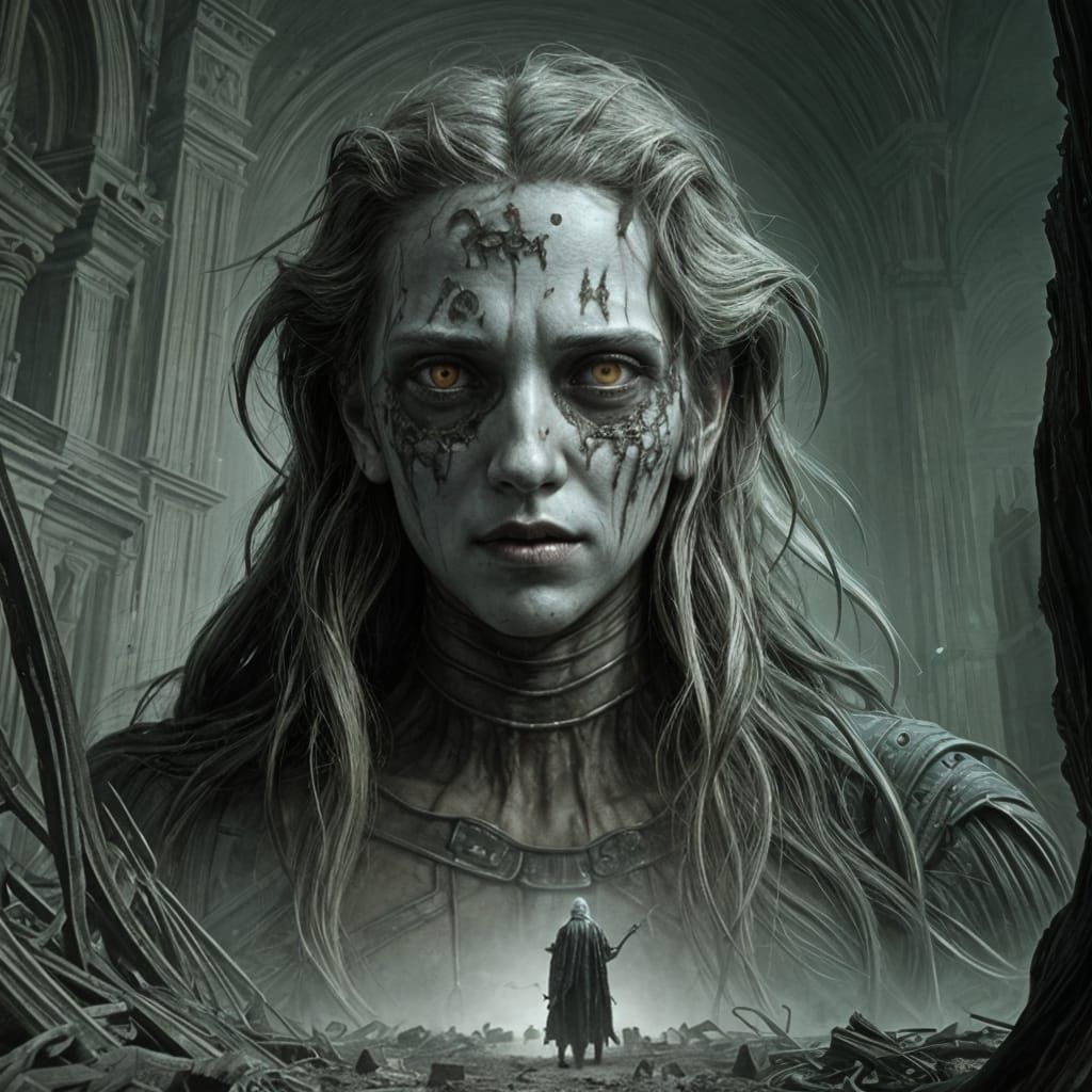 Nightmarish Vision Inspired by Gustave Doré