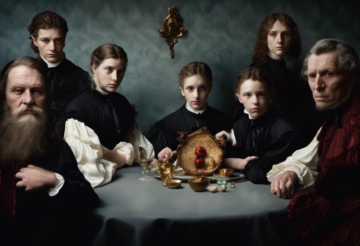 Alien Party Inspired by 20th Century Paintings