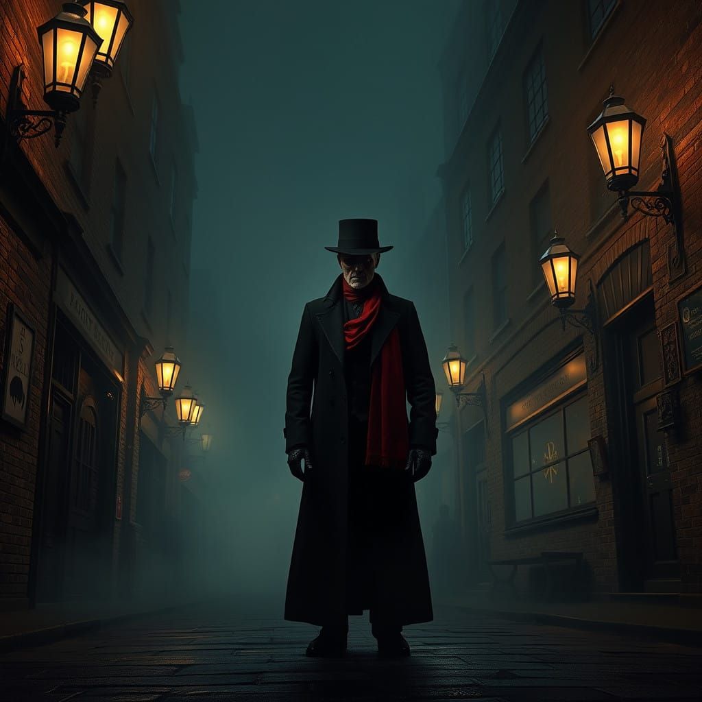 Dark Victorian Assassin Emerge from Shadows in Grimy 19th Ce...