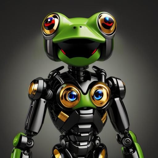 Robotic Frog-Man: A Cybernetic Amphibian