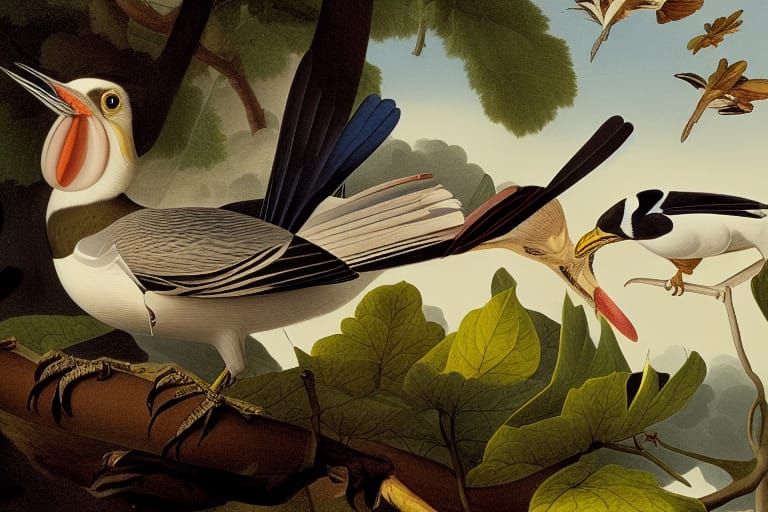 Audubon-Inspired Bird Habitat