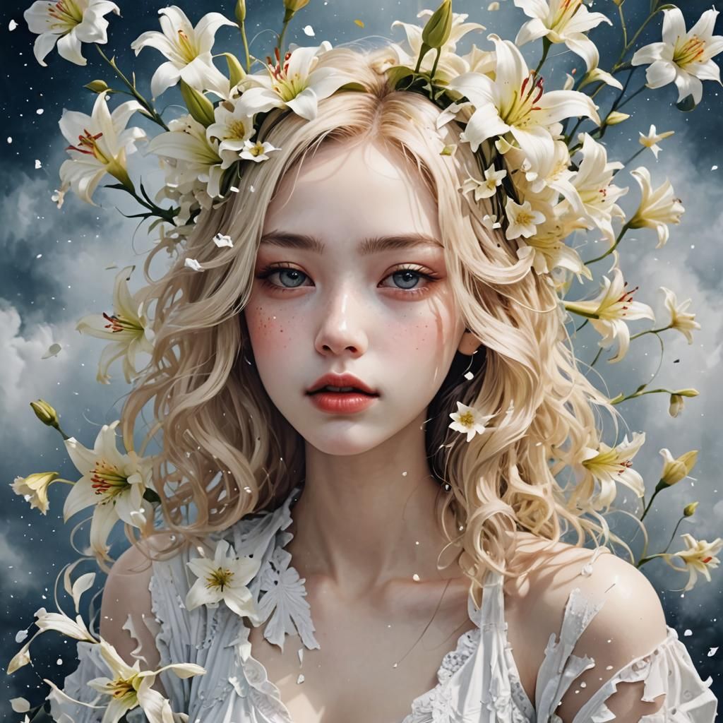 Ethereal Poem: Abstract Beauty and Freedom