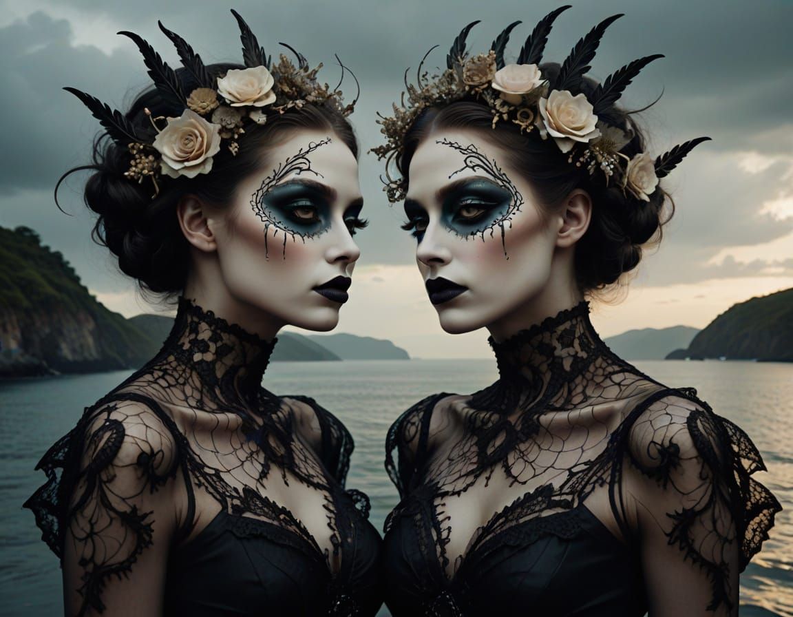 Dark Nymphet: Suave, Tenebrous Teratoid Beings Dance in a Gl...