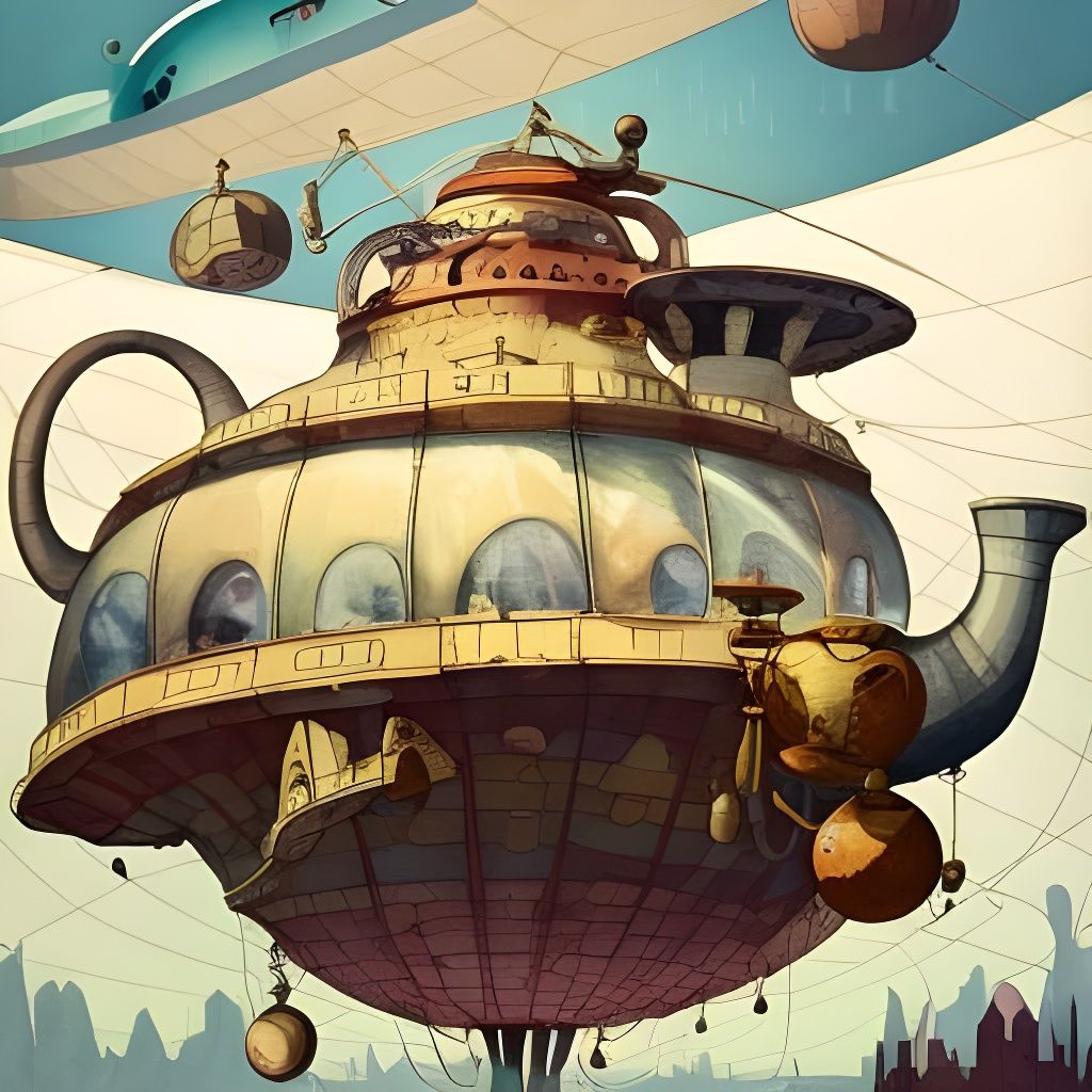Teapot airship