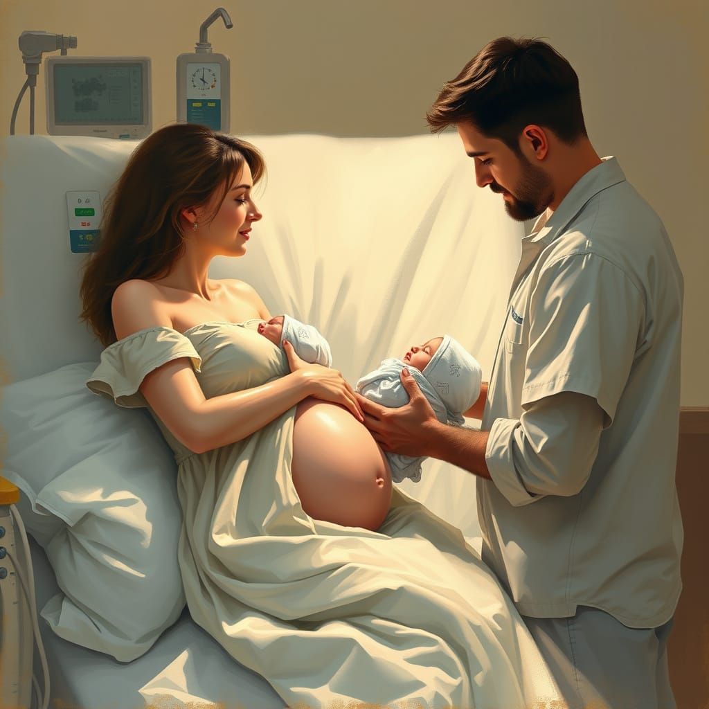 Warm Moment of Birth in a Hospital Setting