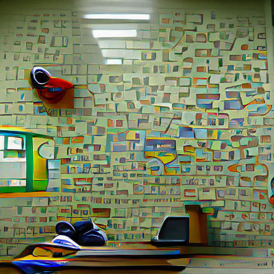 Hyperrealistic 3D Impostor in School, 8K Resolution