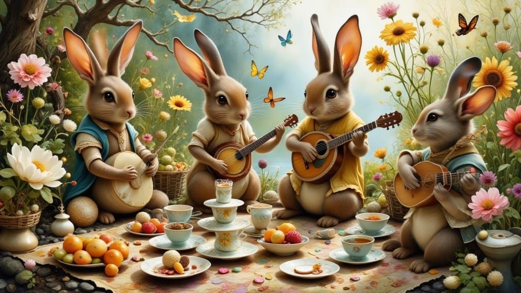 The Secret World of Bunnies...................I