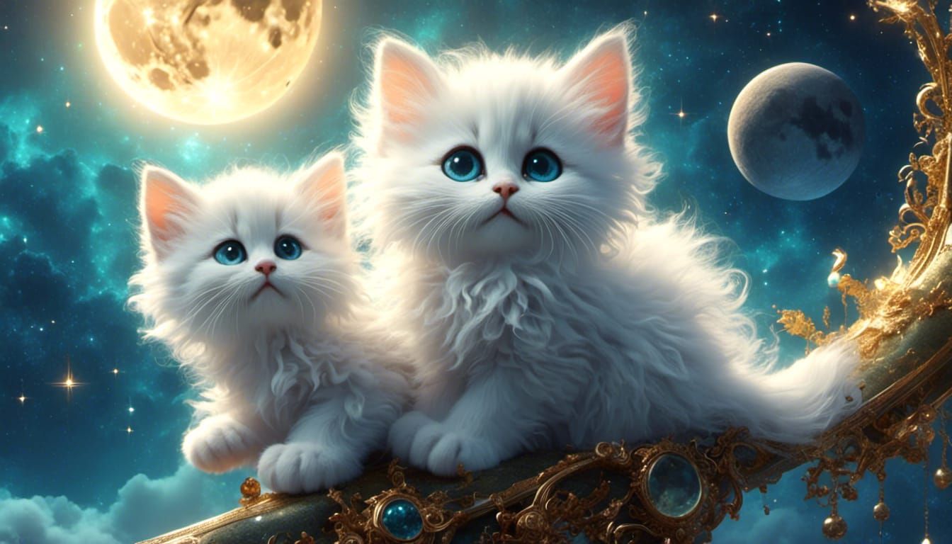 <lora:eye:1.0> <lora:Unreal:1.0> fluffy adorable baby kitten...