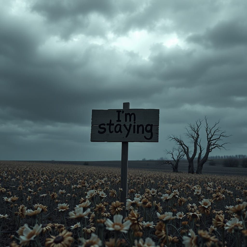 Reluctant Apology in a Desolate Landscape