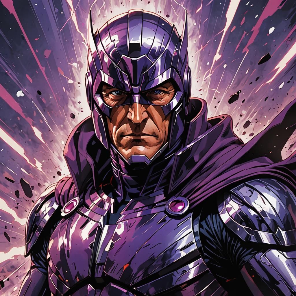 Cyberpunk Marvel Masterpiece