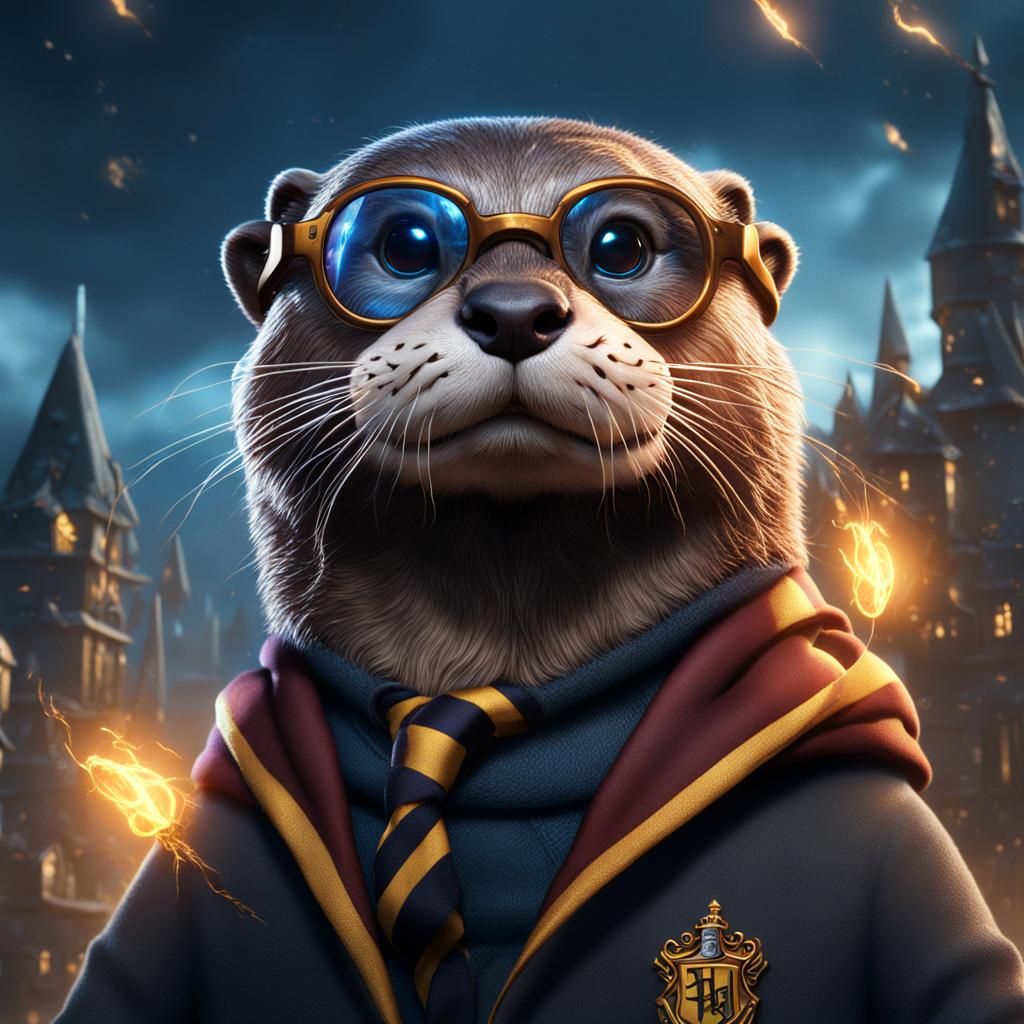 Harry Potter Otter: Detailed Matte Painting