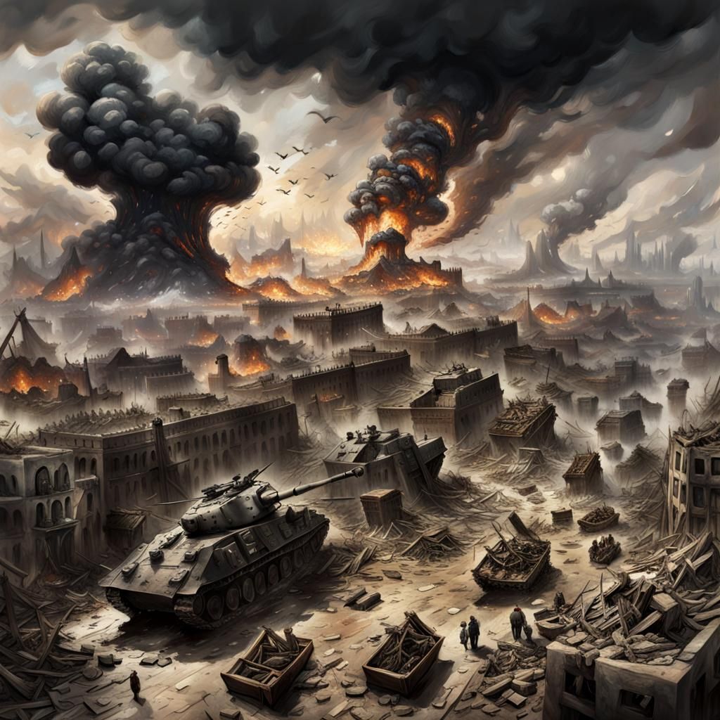 War: A Depiction of Futility and Destruction
