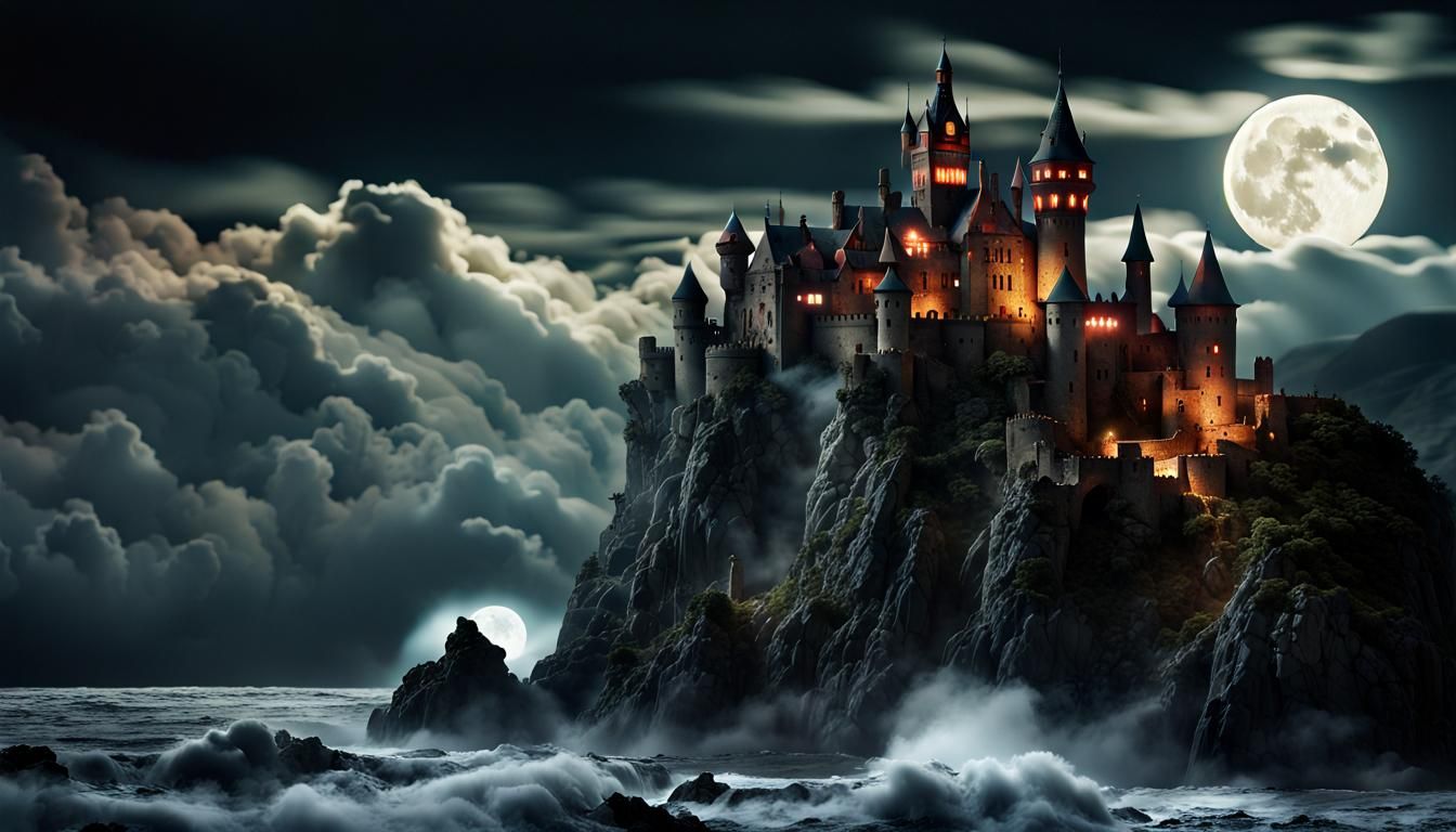 Dracula's Castle by the Sea